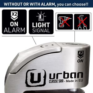 URBAN UR14S Motorcycle Disc Lock – Heavy Duty Anti-Theft Security