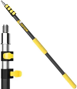 Opow 4.5-18 FT Telescopic Extension Pole, Multi-Purpose Aluminum Alloy Telescoping Rod with Flip-Lock Design, Sturdy for Painting Dusting, High House Maintenance, and Window Cleaning