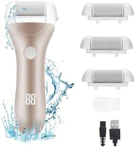 Waterproof Callous Removers for Feet Electric Foot Callus Remover Kit Callus Removal Wolady Electric Foot File Foot Care Rechargeable Pedicure File Remove Calluses for Dead Hard Cracked Dry Skin