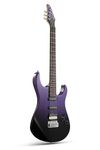 Donner DMT-66 39 Inch Full Size Electric Guitar for Beginner, Starter Electric Guitar Kit with Bag, Purplish Black