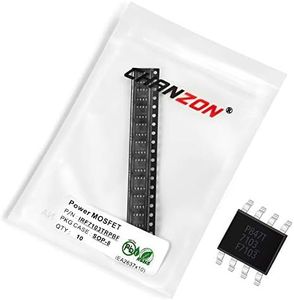 Chanzon IRF7103TRPBF SOP-8 Dual MOS Transistor, NMOS N-Channel Power MOSFET Transistor SMD, High Efficiency (Pack of 10pcs)