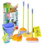 Kidzlane Kids Cleaning Set for Toddlers | Kids Broom Set for Kids for Play | Mop and Cleaning Toys Set | Kids Broom and mop Set for Toddlers | Cleaning Toys for Kids Ages 4-8 and Older