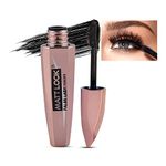 Mattlook False Lash Mascara for Defined Volume with No Clump| Heavy Curl & Volume Waterproof Long lasting mascara | Suitable for Sensitive Eyes |Soft Fibre Brush for application | Gives a false lash look | Black| 12ml