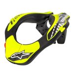 Alpinestars 6540118-155 Neck Support Black/Yellow (Multi, one_Size)