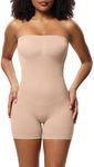 Women's Bodysuit Tummy Control Adjustable Strapless Seamless Sculpting Butt Lifter Shapewear Body Shaper Tank Top Romper