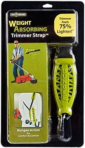 Good Vibrations Zero Gravity - Universal Weight Absorbing String Trimmer Strap with Bungee PRO-X System & Deluxe Comfort Shoulder Pad - Reliefs Body Tensions & Stabilizes Trimmer for Maximum Control