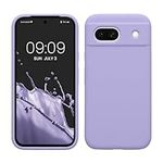 kwmobile Case Compatible with Google Pixel 8a Case - TPU Silicone Phone Cover with Soft Finish - Lavender