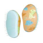 Tangle Teezer The Original Mini Detangling Brush, Dry and Wet Hair Brush Detangler for Traveling and Small Hands, Dino Mighty