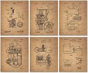 Ford Patent Prints - Set of 6 (8 in