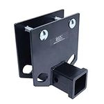 Quick Products QP-DBAR2SB Drop-Down Bumper Receiver Adapter with 2" Receiver - Fits 2" x 4" Bumper