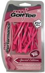 Pride Performance Breast Cancer Awareness Tees 2-3/4", 30 Count