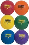 Champion Sports Rhino Poly Playground Ball Set (Multi, 7-Inch Diameter)