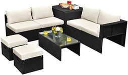 Costway 8 Piece Outdoor Patio Furni