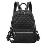 Aucuu Backpack Womens, Fashion Ladies Backpack, Lightweight Nylon Casual Rucksack, Small Daypack School Bag, Anti-Theft Travel Backpack for Women & Girls