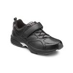 Dr. Comfort Winner Men's Therapeutic Diabetic Extra Depth Shoe: Black 8 Wide (E/2E) Lace
