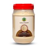 Buddha Spices Inc. Dehydrated Garlic Powder - 1200g (42 oz) - Convenient and Long-Lasting - Pure Indian Origin