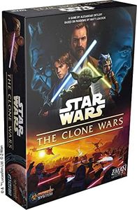 Star Wars: The Clone Wars - Cooperative Board Game for 1-5 Players, Iconic Battles from The Star Wars Universe