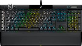 CORSAIR K100 RGB Optical-Mechanical Wired Gaming Keyboard – OPX Linear Switches – PBT Double-Shot Keycaps – Elgato Stream Deck Integration – iCUE Compatible – PC, Mac, Xbox – QWERTY UK – Black