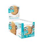 Lenny & Larry's The Complete Cookie – White Chocolate Flavored Macadamia 4OZ BOX OF 12 – High Protein Snack with 16g Plant Protein – Soft-Baked Low Sugar Keto Cookies High in Fiber, Non-GMO & Vegan