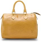 Louis Vuitton, Pre-Loved Yellow Epi Speedy 30, Yellow