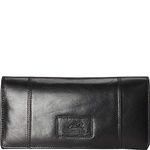 Mancini Leather Goods Inc Top Grain Leather RFID Secure Trifold Wallet