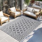 Jabykare Extra Large Outdoor Rug, C