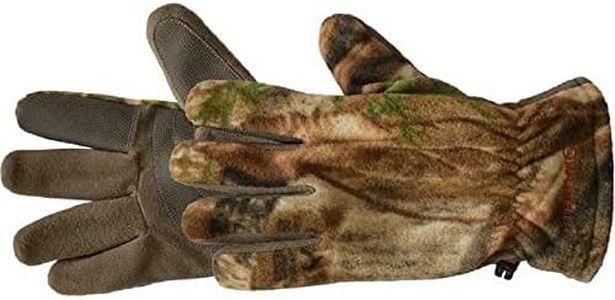 Manzella mens Fleece Hunter Cold Weather Hunting Glove With Thinsulate, Multicolor, Medium