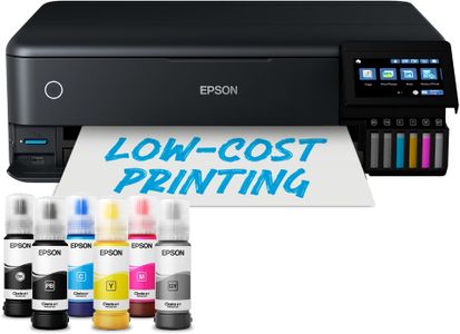 Epson EcoTank ET-8550 Photo Printer – Wireless All-in-One, Ink Tank