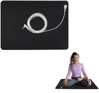 FunnAura 40 X 60 cm Grounding Mat, Anti Static Earthing Mat for Improving Sleep Balance Anxiety Relief