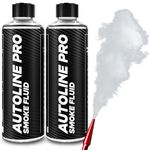 AutoLine Pro Best Ranked Smoke Fluid Solution for Automotive Smoke Machines, 2-Pack 16oz Total (EVAP, Vacuum, and More) [Not for Ventus]