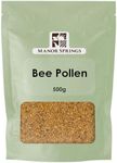 Bee Pollen Granules 500g | Pure Fresh Harvest, Natural Superfood, Raw Sweet Flavour | by Manor Springs