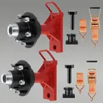2 Pack Shipping Container 6-Lugs Wh