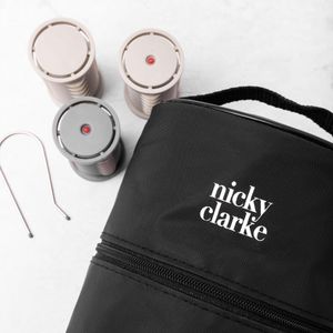 Nicky Clarke Compact Hair Rollers – Travel Size Heated Set