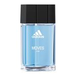 adidas Moves for Him Eau de Toilette for Men, Aromatic fragrance, Top notes: green apple, anise, Italian parsley, peppermint, mandarin, and black peppercorn