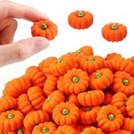 32 Pcs Pumpkin Erasers Bulk Fall Mini Erasers Novelty Party Pencil 3D Eraser Halloween Pumpkin Rubber Cement Eraser Party Favor Stationery for Children Students Teacher Rewarding Gift