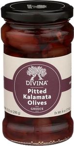 DIVINA Pitted Kalamata Olives, 10.2 OZ