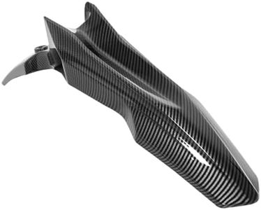 Front Fenders for Surron Ultra Bee, Water Transfer Carbon Fiber Pattern Mudguard Sur Ron parts Off-road Dirt Bike Motorcycle Accessories (Water transfer glossy)