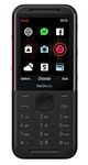 Nokia 5310 2.4 Inch 8 MB UK SIM-Free 2G Feature Phone (Dual Sim) - Black/Red