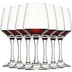 Wine Glasses Set of 8, 12oz, Lead-f