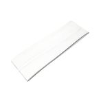 WESTEND CHOICE 7cm Wide Headbands Plain Stretchy Hairband Unisex Kylie Headband Bandeau Gym Exercise Headbands for Women & Men Soft Yoga Head Band (White)