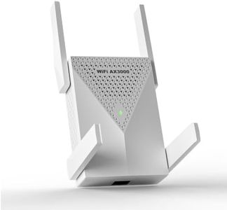 WiFi Extender, 2026 20X WiFi 6 Booster AX3000 (5.8/2.4GHz)
