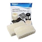 HQRP 2pack Humidifier Wick Filter Compatible with Honeywell HCM-525 / DH-832 / RCM832 / RCM832N Cool Moisture Humidifier, D13-C / HAC506 / AGW-813 / AGW813 Replacement