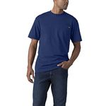 Dickies Men's Heavyweight Crew Neck Short Sleeve Tee T-Shirt, Limoges Single Dye Heather, XL