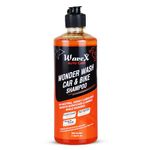 Wavex Wonder Wash Car Shampoo 500ml | Luxurious Car Wash Shampoo, Honey Thick with Super Suds | Car Washing Shampoo with Peach Fragrance, Produces Thick Foam