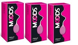 Moods Premium Ribbed 12's Condoms (Pack of 3)