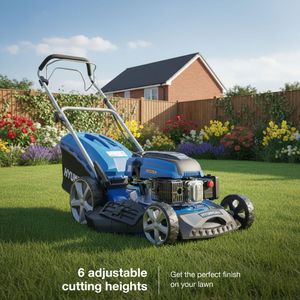Hyundai 196cc Self Propelled Petrol Lawnmower – Push Mower