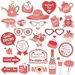 30Pcs Mother's Day Photo Booth Prop