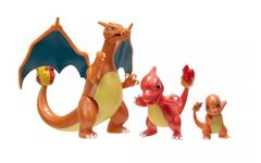 PokÃƒ©mon - Select Evolution Multipack - Action Figure Series Set (Charmander, Charmeleon & Charizard)