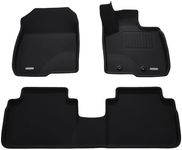 Clazzio EH-2110 (5EEHB2110K) Floor Mat, 3D Type, Set for 1 Car, ZR-V RZ3 / RZ5 / ZR-V Hybrid (e: HEV) RZ4 / RZ6 R5 (2023)/4~ New Rubber Type, Black