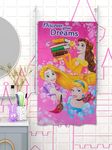 Athom Living Disney Princess Kids Bath Towel 350 GSM 60x120 cm, Pink in Color